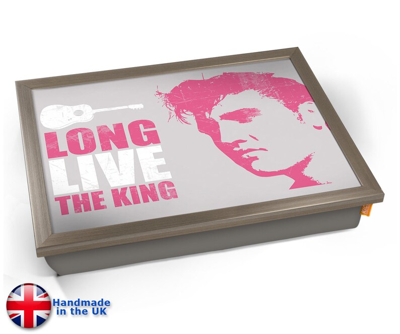 Elvis Presley Long Live The King Pink Cushioned Bean Bag Tv Etsy