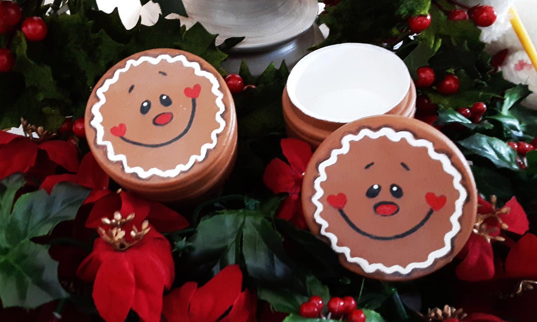 Gingerbread Trinket Gift Box - Etsy