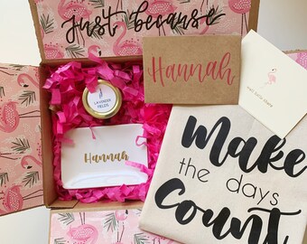Just Because Gift Box | Bridesmaid Proposal Box | Bridesmaid Gift Box | Maid of Honor Gift box | New Mom Gift Box | Friend Gift Box