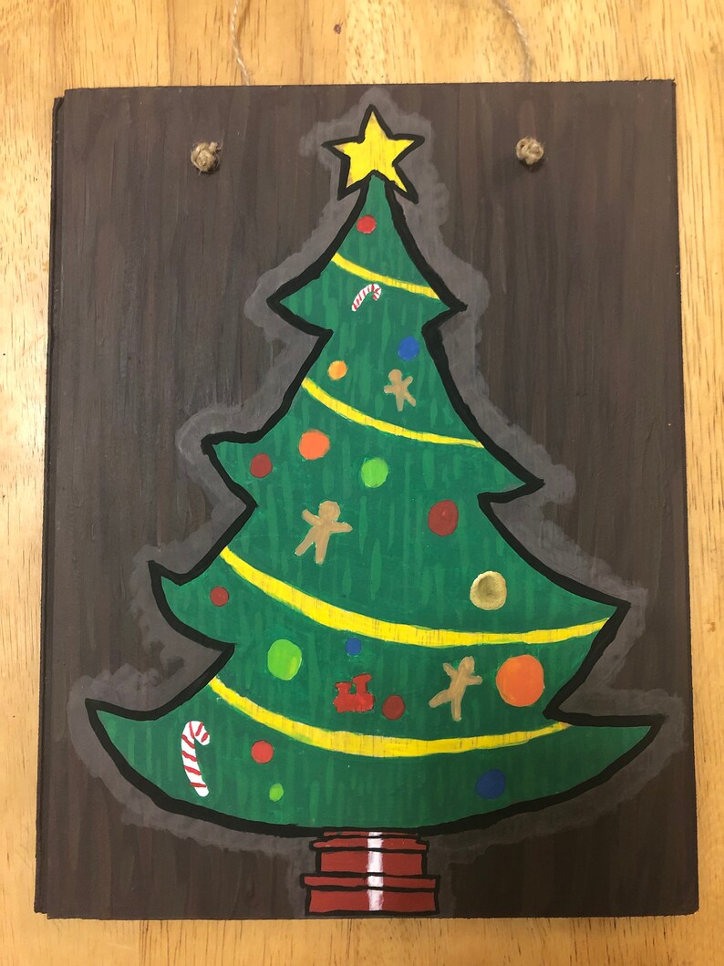 Nightmare Before Christmas Christmas Town Door Decor Etsy