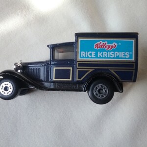 Vintage Matchbox, Kelloggs Rice Krispie Model A Ford, 1979