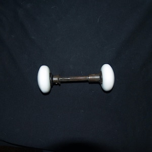 Vintage White Porcelain Door Knobs
