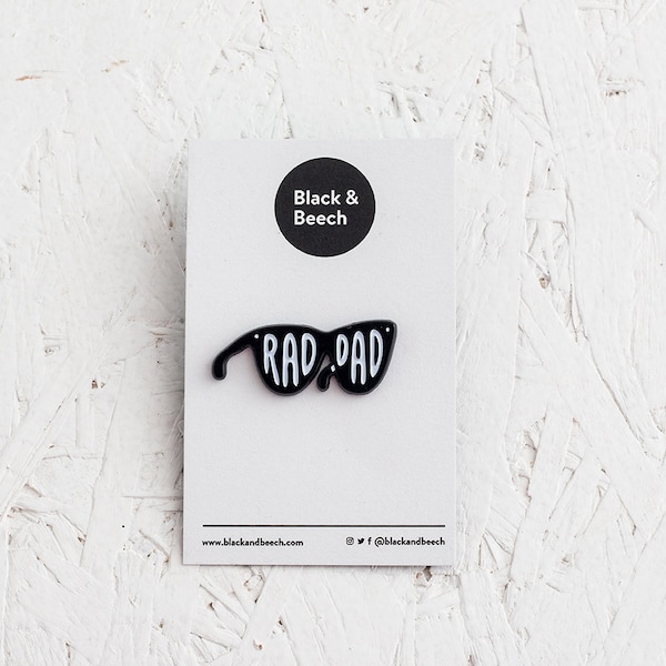 RAD DAD Enamel Pin