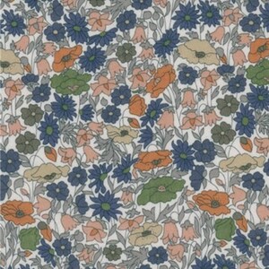 Liberty of London Poppy Forest fabric - 25cm