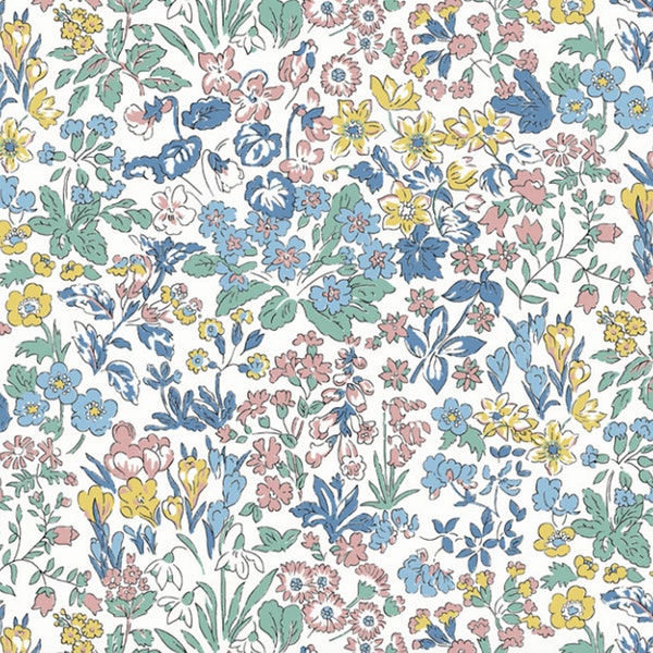 Liberty Fabrics - Wisley Flowers - 110x50cm