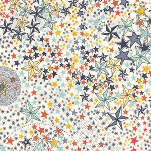 Tessuto Liberty of London Adelajda A Multicolore - 25 cm