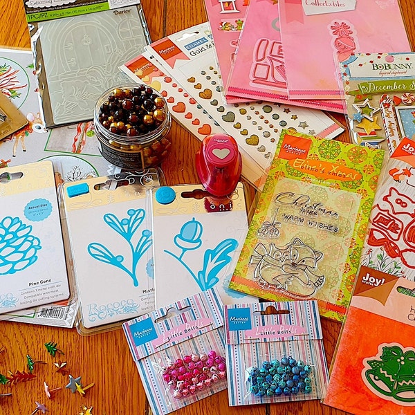 400 pièces PRIX COUTANT pour scrapbooking, carterie Noël