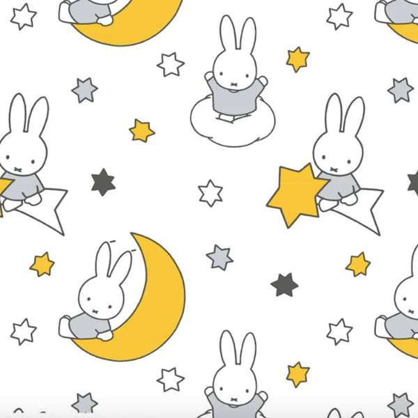 Tissu coton Collection Miffy - 110x50cm (2 fat quarters)