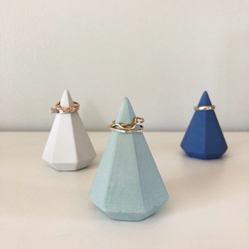 Geometric Ring Holder Etsy UK