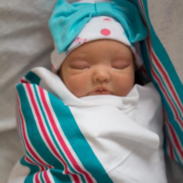 Custom Reborn Doll Avery | 19 Inch, Weighted Cloth Body