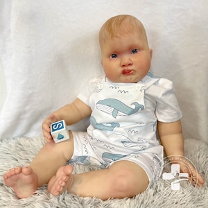 Ready to Ship! Reborn boy "yummy Bubba" Toddler 3 month