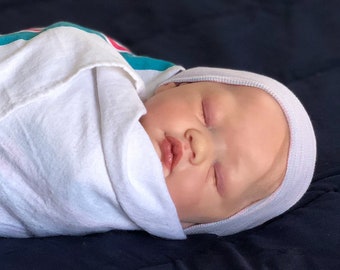 Custom Reborn Doll | Sara Sculpt, 21 Inch, Weighted Cloth Body
