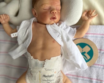 READY TO SHIP! Reborn preemie babyGirl | Hand Painted Doll (Megan by Pat Moulton)