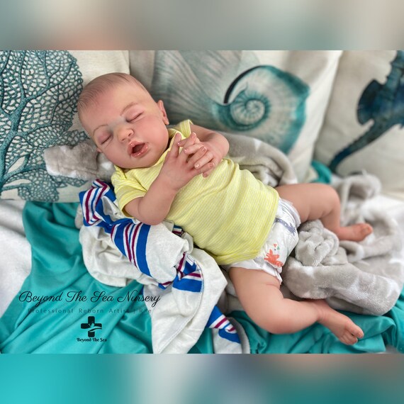reborn baby boy open mouth
