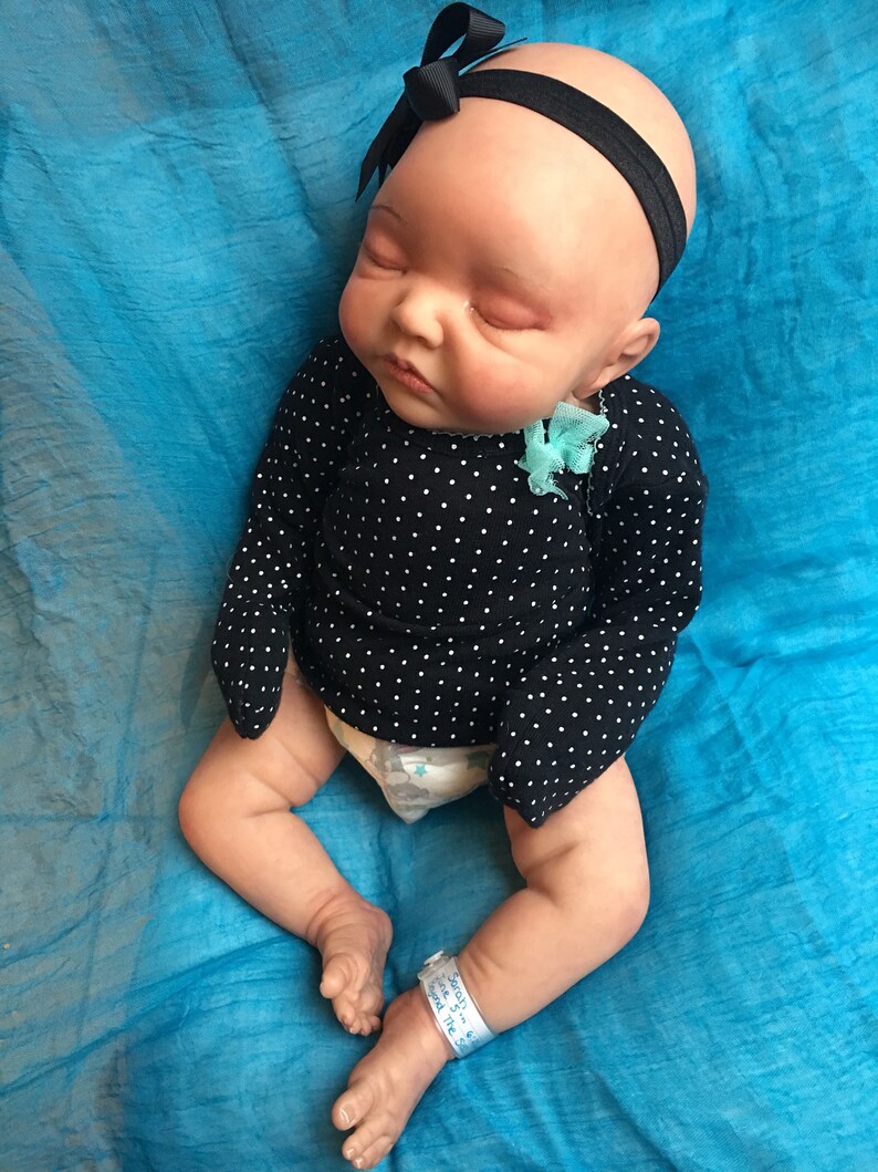 Reborn Baby Avery BOY OR GIRL Hand Painted Doll Made To Order image 6