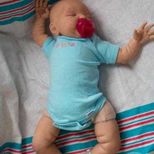 Reborn Baby Avery BOY OR GIRL Hand Painted Doll Made To Order image 4