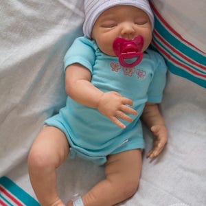 Reborn Baby Avery BOY OR GIRL Hand Painted Doll Made To Order image 5