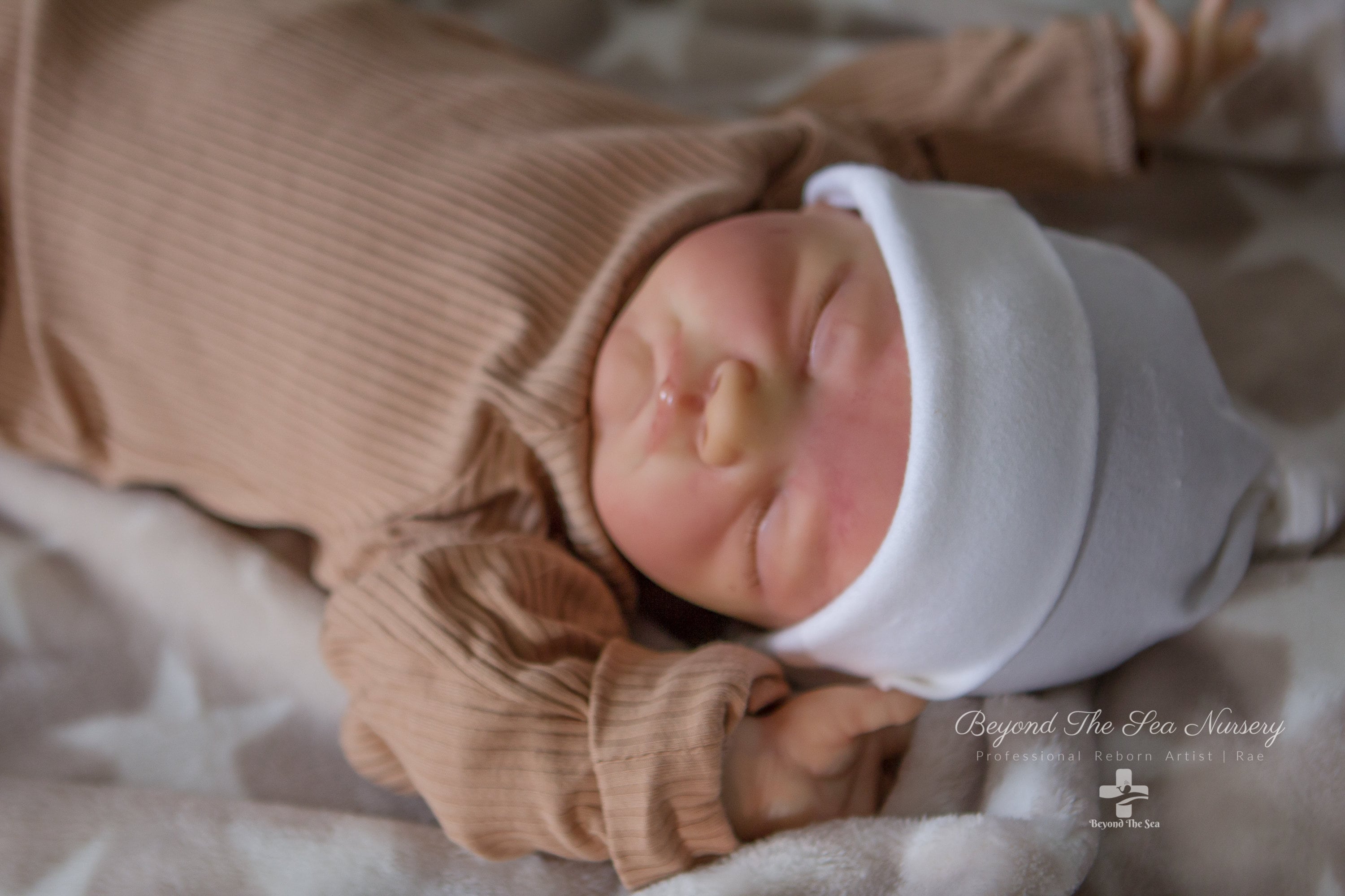 Reborn Baby Boy or Girl August Awake Scuplt by Dawn Mcleod 