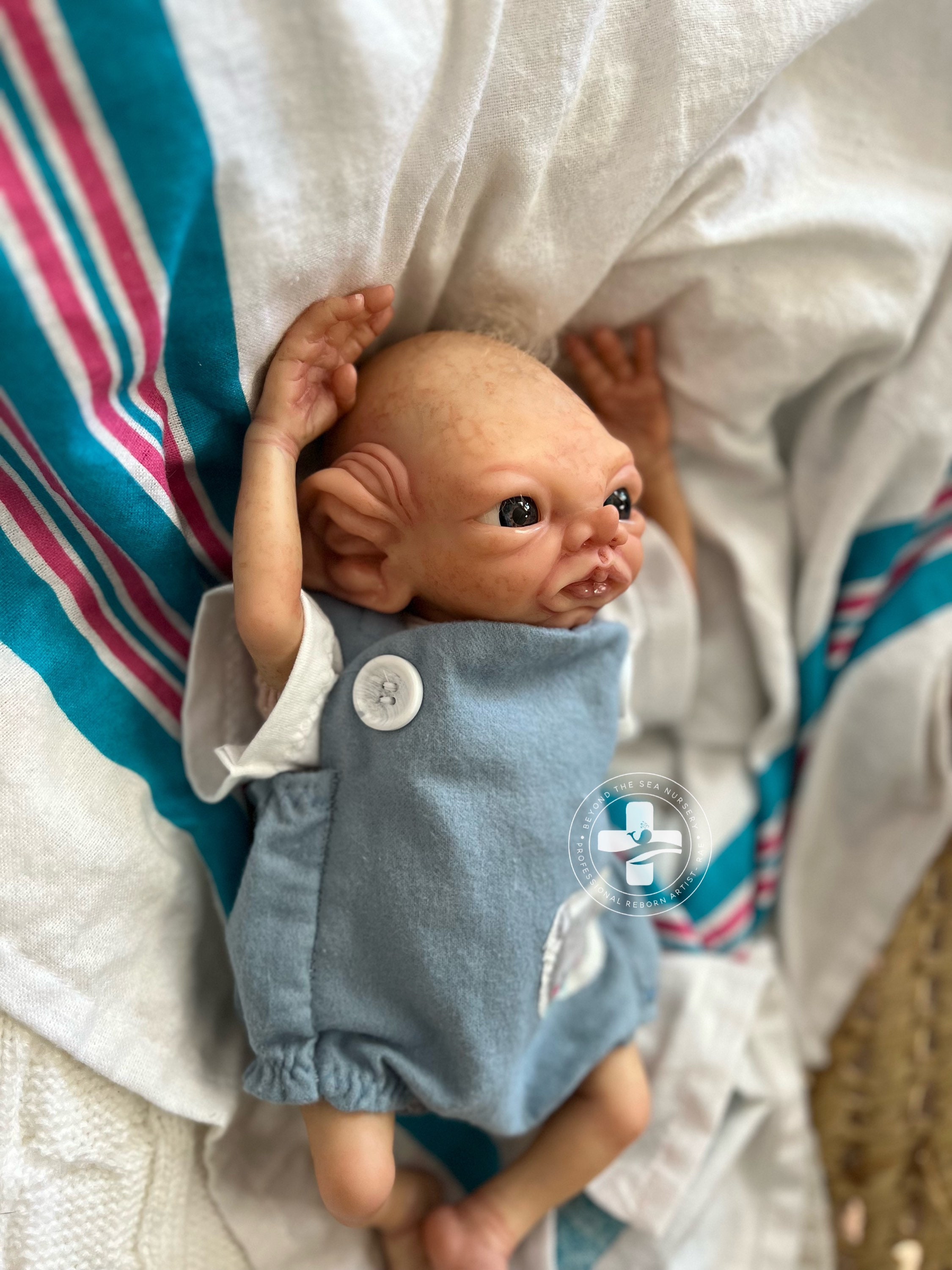 Reborn Baby Dobby Awake harry Potter Inspired House Elf Etsy