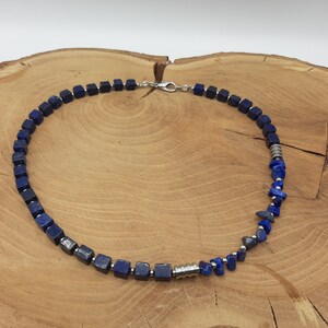 Collier/Kette kurz aus Lapis Lazuli image 5