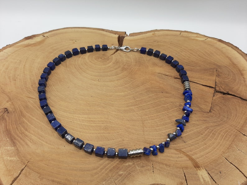 Collier/Kette kurz aus Lapis Lazuli image 5