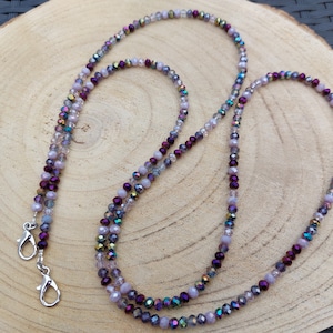 Handy Band, Handykette in Lila Kristall