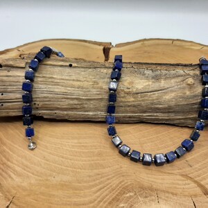 Collier/Kette kurz aus Lapis Lazuli Bild 6