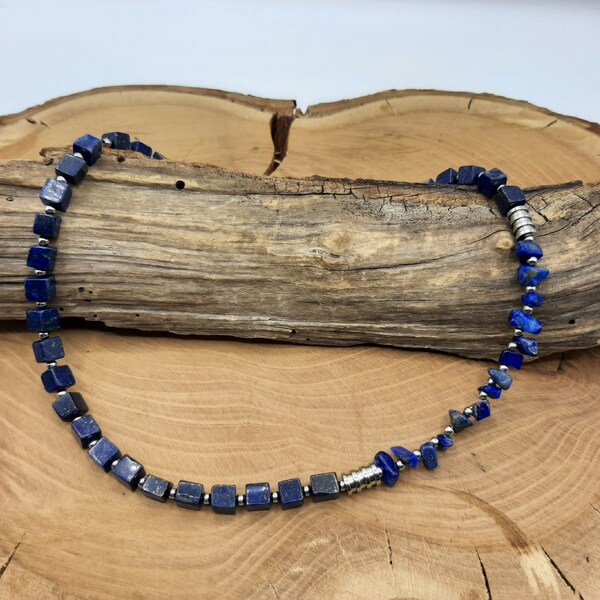 Collier/Kette kurz aus Lapis Lazuli