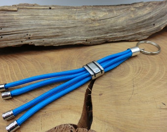 Schlüsselanhänger, Taschenbaumler Türkis Blau