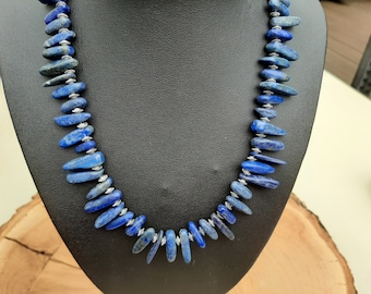 Collier/Kette kurz aus Lapis Lazuli