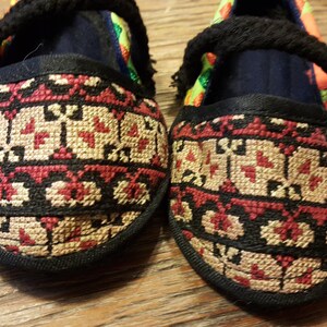 SALE Baby Shoes, Tribal Baby slipper, Ethnic Baby Shoe, Hmong Baby Shoes image 5