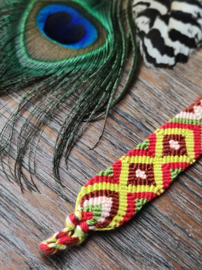 Friendship bracelet Friendship band Festival band Boho Bracelet Wayuu Banf