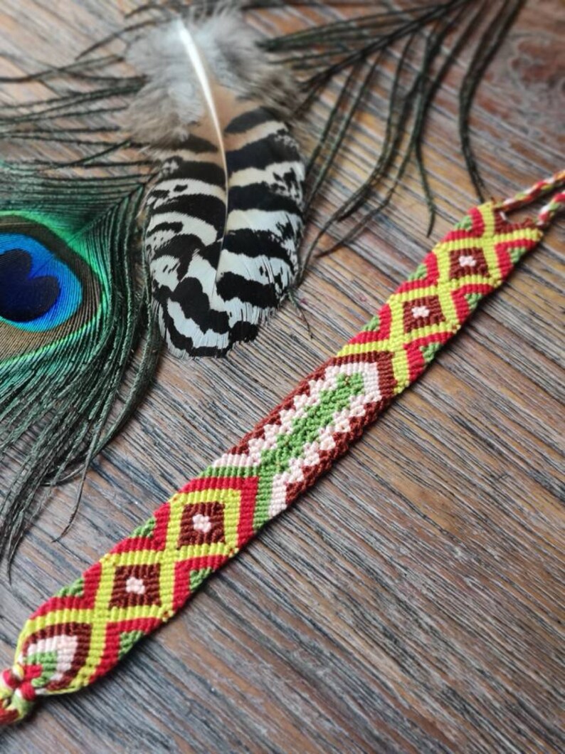 Friendship bracelet Friendship band Festival band Boho Bracelet Wayuu Banf