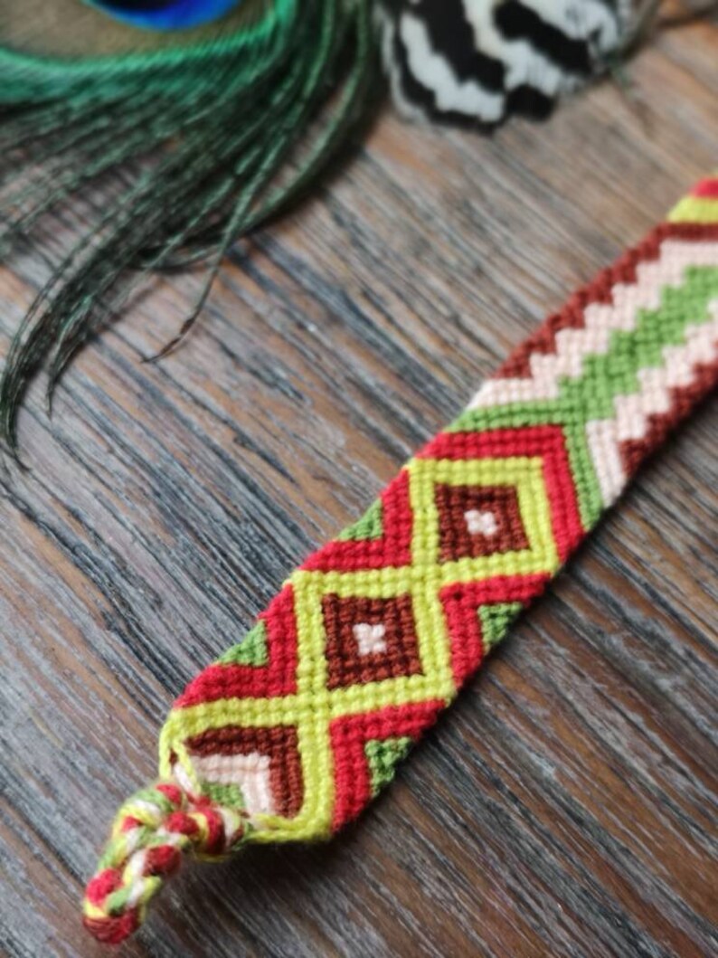 Friendship bracelet Friendship band Festival band Boho Bracelet Wayuu Banf