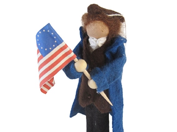 Son of Liberty Ornament, American History Figures, Colonial Christmas, American Revolution, 1776, Gifts for Historians, Colonial America