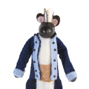 Mouse King Nutcracker Ballet Wooden Ornament, Christmas Nutcracker Decorations, Gifts for Ballet Dancers - Stocking Stuffers