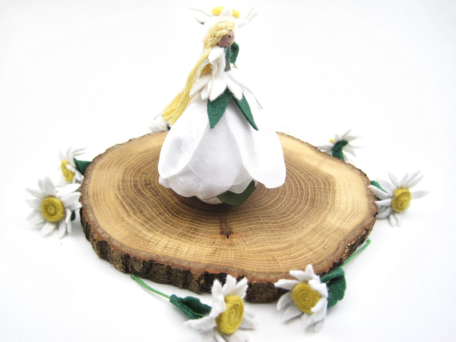 Daisy Flower Fairy Ornament Fairy Decoration Gifts for Girls Etsy