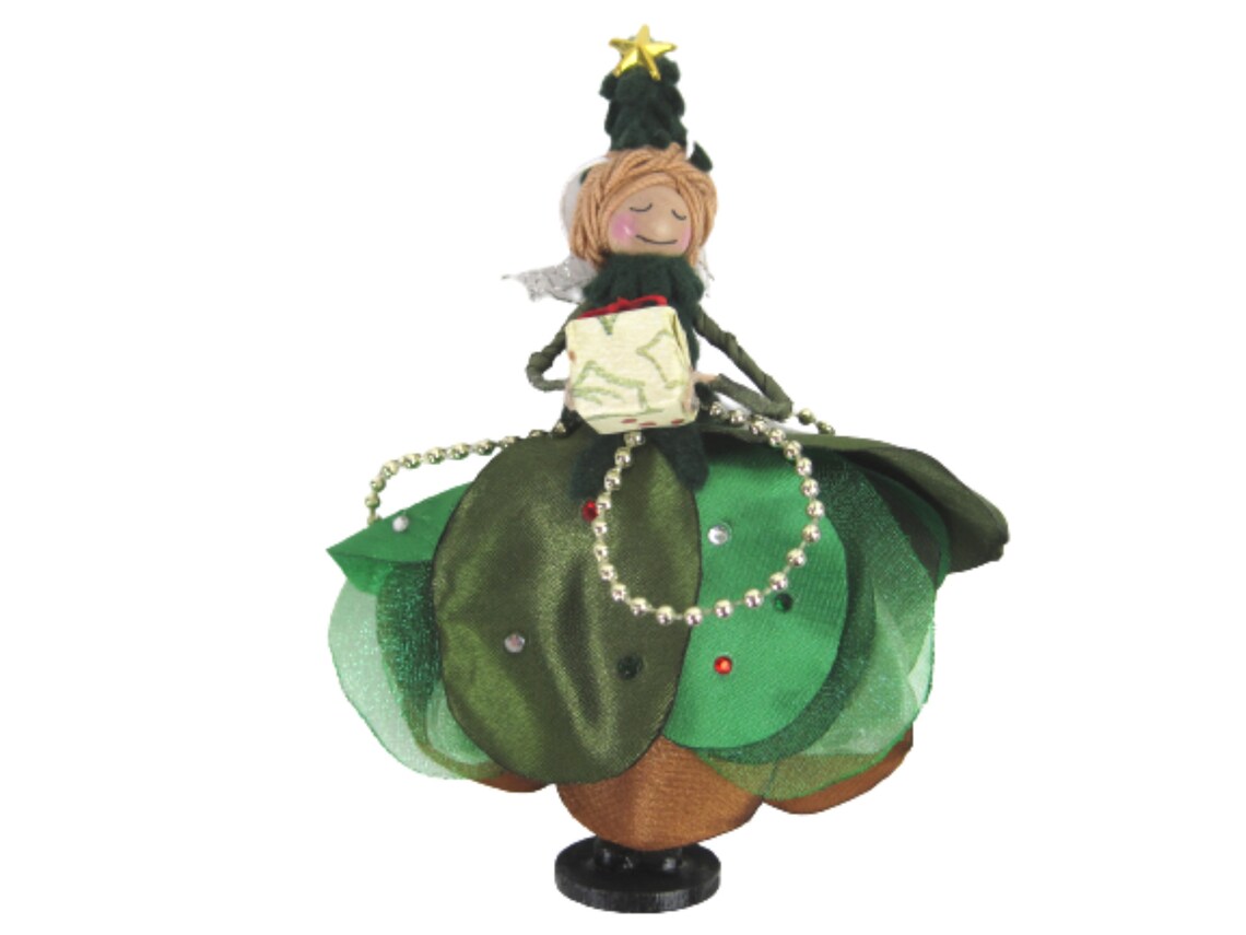 Christmas Tree Fairy Ornament Fairy Decoration Festive Gift Etsy