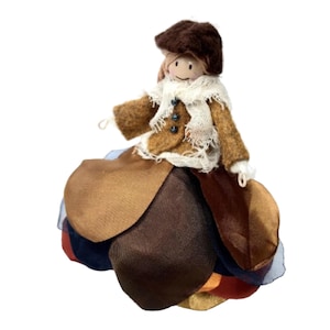 Scarecrow Ornament, Little Scarecrow, Halloween and Autumn Ornaments, Fall Seasonal Decorations