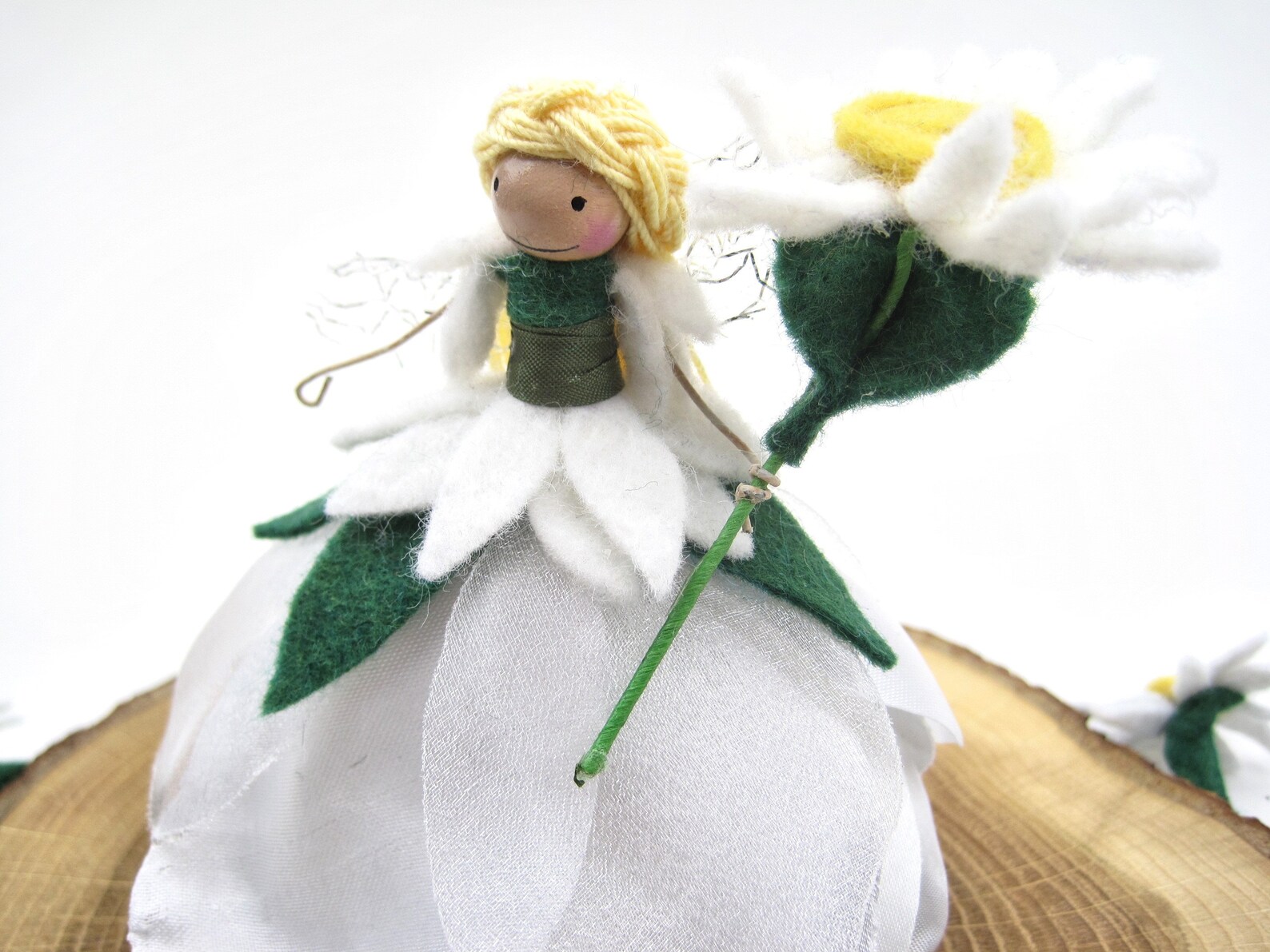 Daisy Flower Fairy Ornament Fairy Decoration Gifts for Girls Etsy