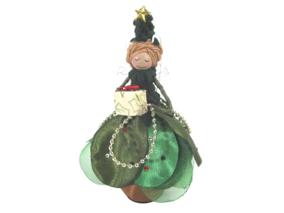 Christmas Tree Fairy Ornament, Fairy Decoration, Festive Gift for Sisters Christmas Stocking