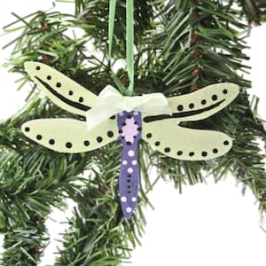 Wooden Dragonfly Cut Out Ornament, Dragonfly Ornament, Hand-Painted Dragonfly Decoration, Wooden Cut Out Shapes, Dragonfly Gifts
