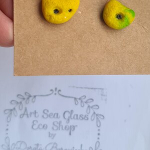 polymer clay climbing holds stud earrings jewelry.Buy Directly From Artist.fair trade.handmade.TWOPI1DB