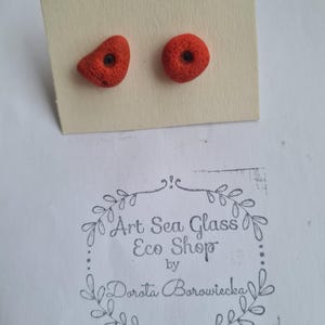 polymer clay climbing holds stud earrings jewelry.Buy Directly From Artist.fair trade.handmade.TWOPI1DB