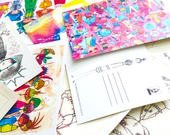 jlbCREATIVE POSTCARD PACKS