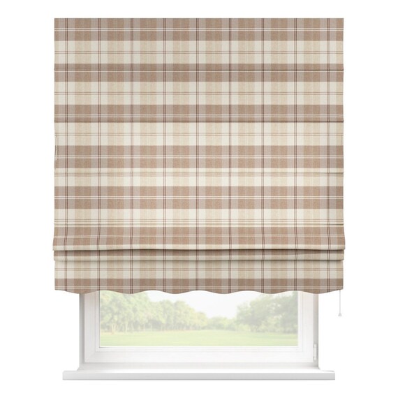 Raffrollo Checkered 4 Color Variations Custom Order Etsy