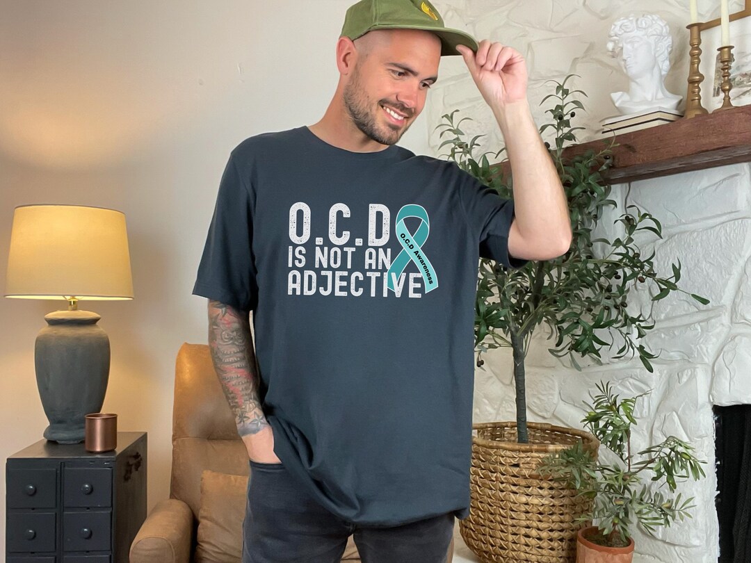 ocd-is-not-an-adjective-shirt-unisex-ocd-awareness-tshirt-etsy