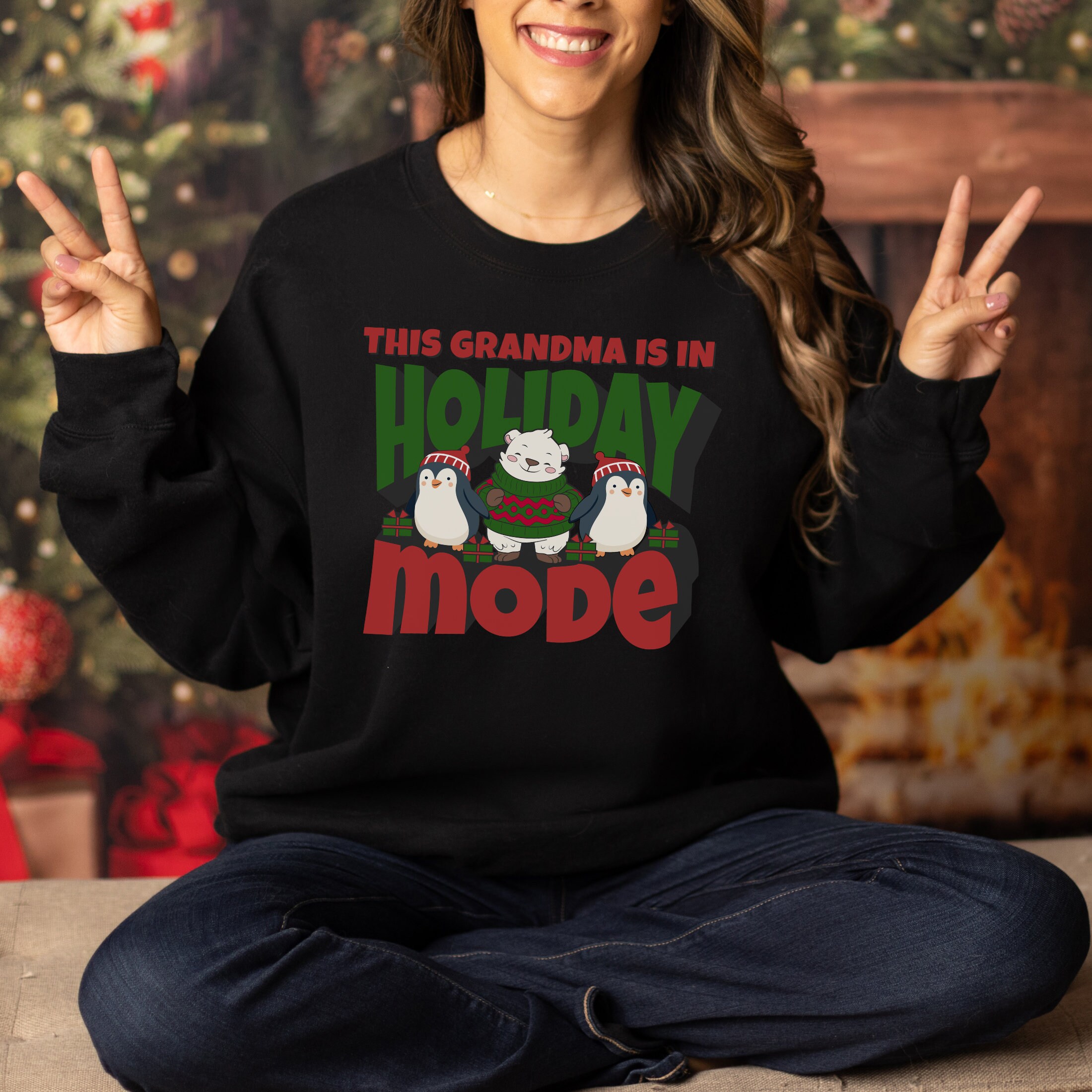 Grandma christmas sweatshirts sale