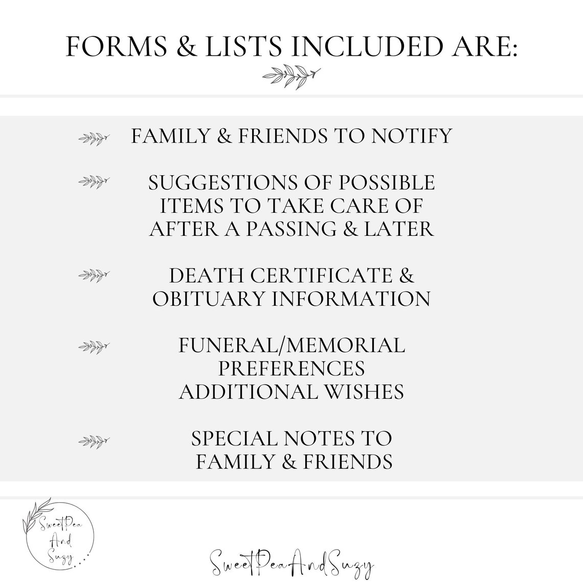 Final Wishes Printable End of - Il 1140xN.4043543403 M35t