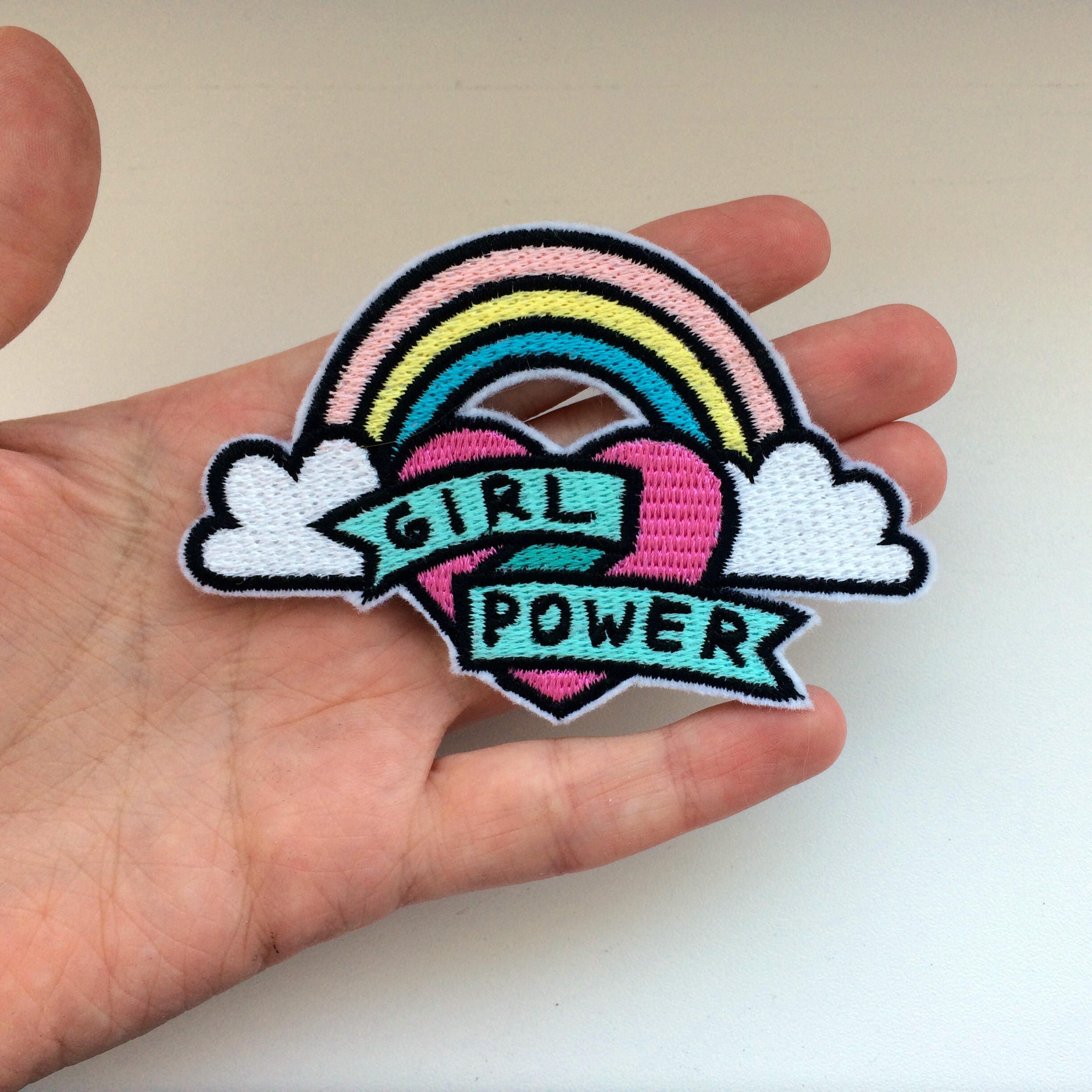 Girl Power Feminism Embroidery